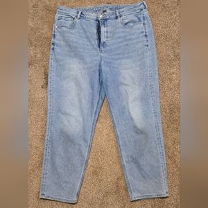 American Eagle Outfitters Light Blue Straight Leg Jeans